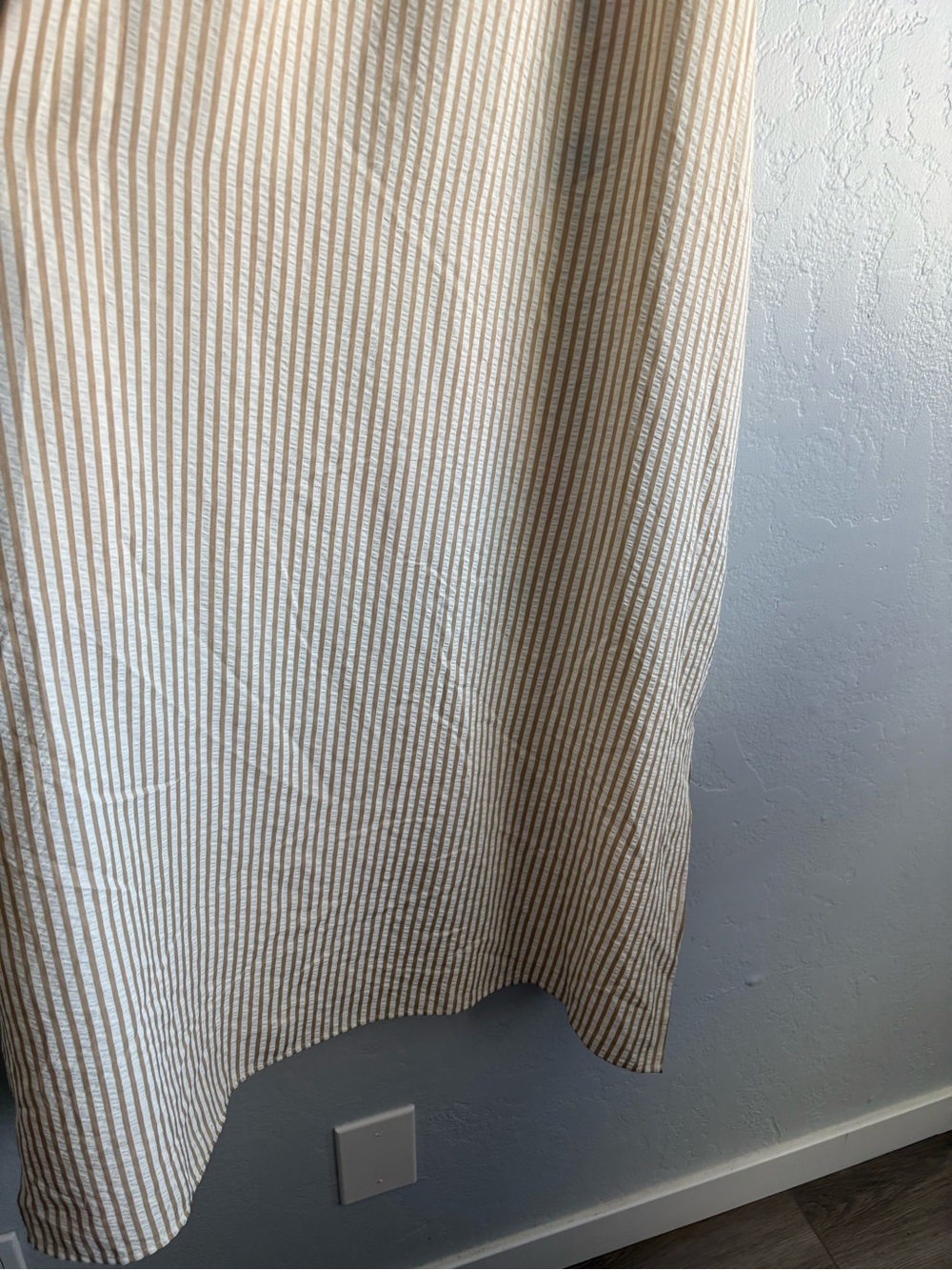 ❤️NEW entro Embroidered Floral Stripe Maxi Dress - Cream & Pink - Picture 13 of 13